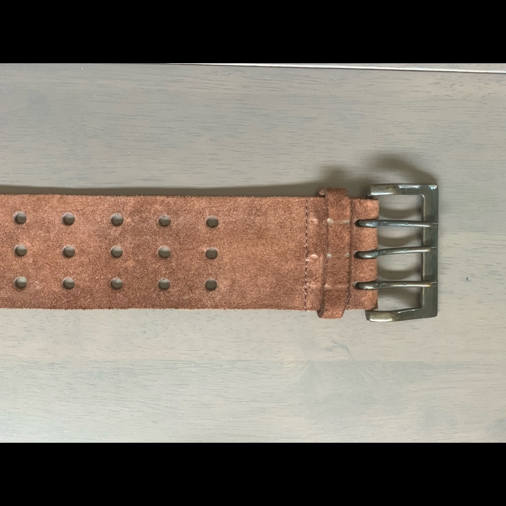 Abercrombie brown leather belt